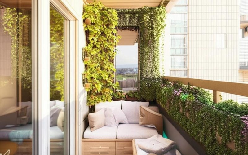 Jak zaprojektować funkcjonalny balkon 4m²: triki na optyczne powiększenie i maksymalne wykorzystanie przestrzeni