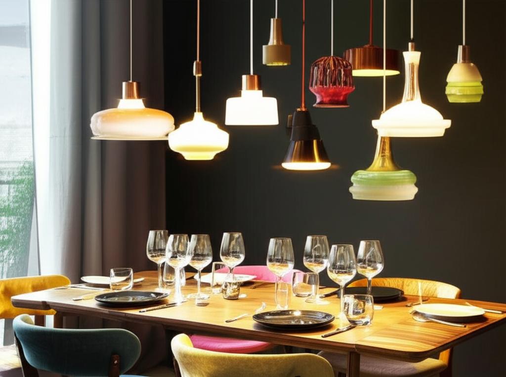 Rodzaje lamp nad stół: od klasyki po nowoczesność