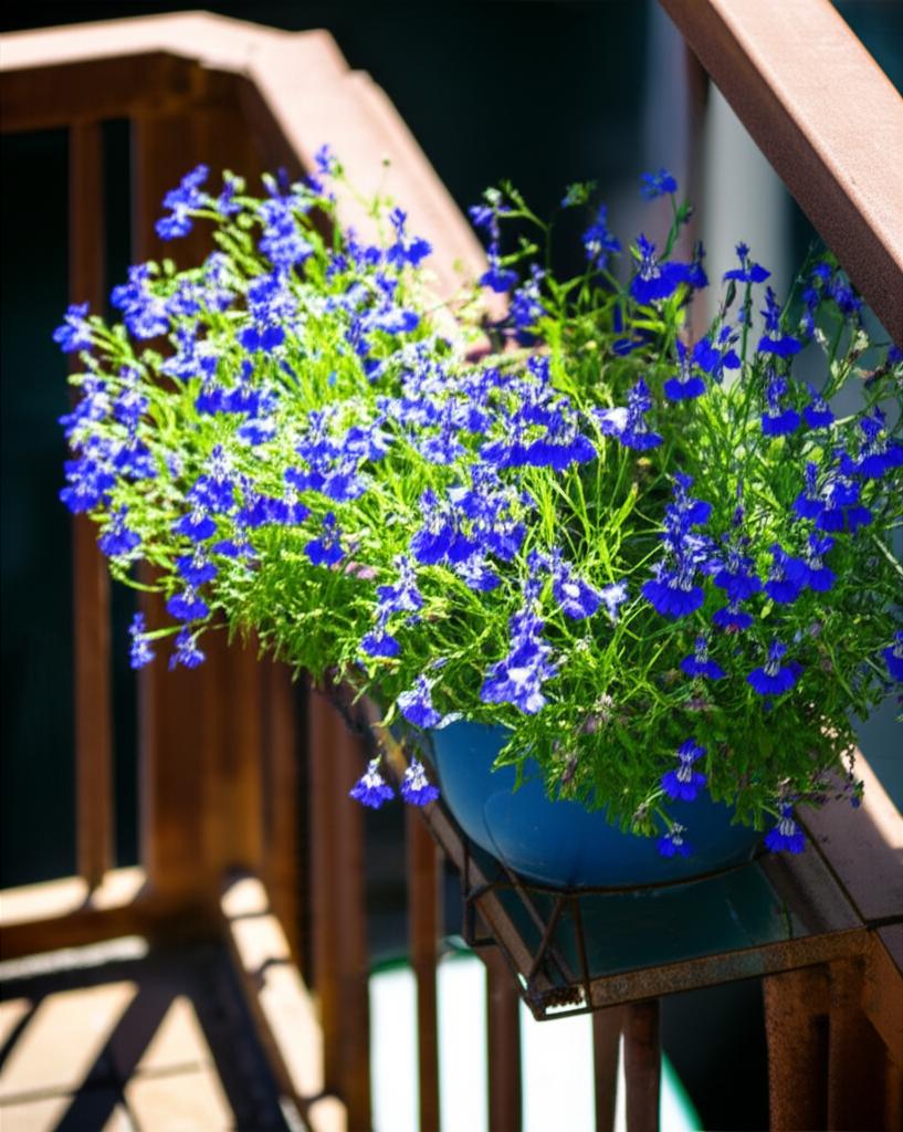 8. Lobelia (Lobelia erinus)