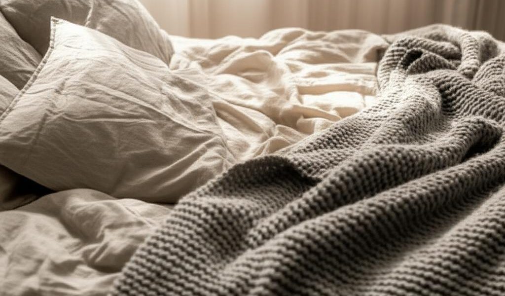 Len, wełna, bawełna: jak wybrać tekstylia, by stworzyć klimat hygge w skandynawskiej sypialni?