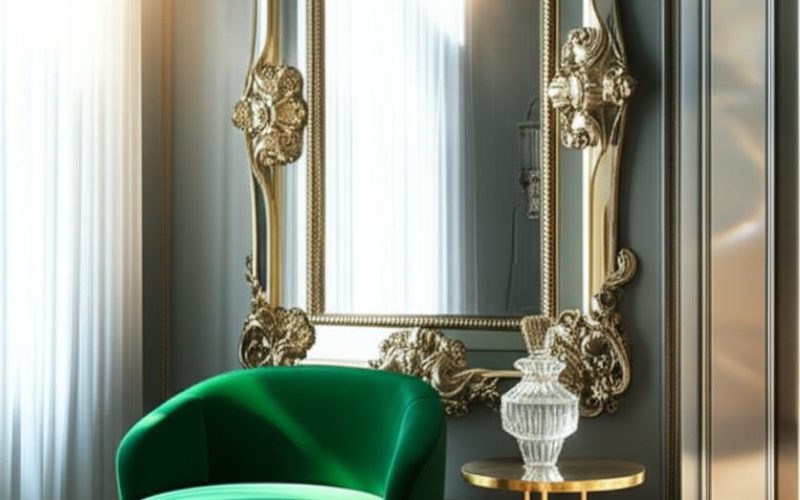 Glamour w małym mieszkaniu: Jak optycznie powiększyć przestrzeń i dodać blasku